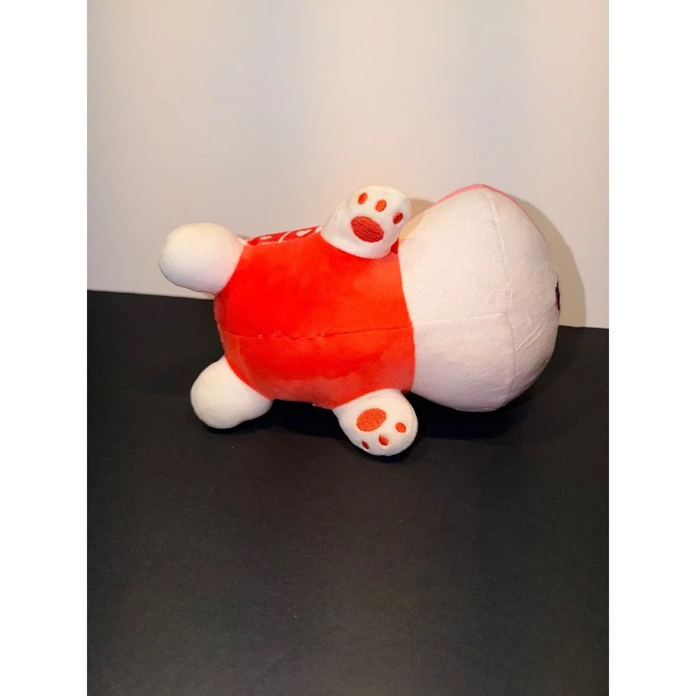 Aphmau Meemeows Pink Heart Cherry Cupcake Cat Plush 9